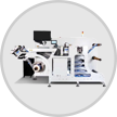Post-press printing equipment